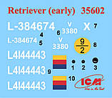 Пластикова модель 1/35 ICM 35602 британська вантажівка Leyland Retriever початок виробництва, фото 2