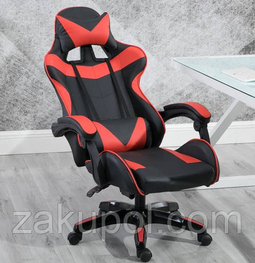 Крісло геймерське Mark Four 139 чорно-червоний