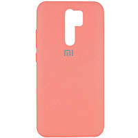 Защитный чехол для Xiaomi Redmi 9 Silicone Cover розовый (пудра) (АА)