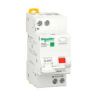 Диференціальний автоматичний вимикач 1P+N 32A 30 мА AC, Resi9 Schneider Electric (R9D25632)