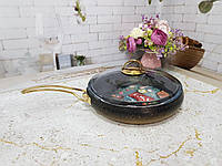 Сковорода с антипригарным покрытием 2,8 л (26*7 см), (Турция), OMS 3241GL-26-2,8л-Gold - Lux-Comfort