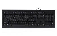 Клавиатура A4Tech KRS-85 USB (Black), X-slim w/Ukr Comfort Key - MiniLavka
