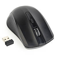 Бездротова оптична мишка USB 1600 DPI чорний Gembird MUSW-4B-04 - Vida-Shop