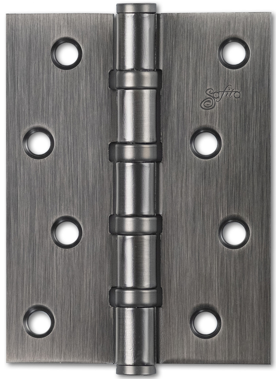 Завіса врізна для дверей міжкімнатних Safita 100*75*2,5 4BB MBN - графіт, фото 1