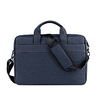 Вместительная сумка DDC для ноутбука 14" дюймов - темно-синий