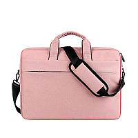 Вместительная сумка DDC для ноутбука 14" дюймов - розовый