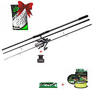 Карповое удилище Flagman Magnum Black Carp+ КАТУШКА FLAGMAN MAGNUM CARP FEEDER 6000 + ПОДАРОК