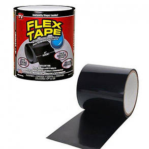 Водонепроницаемая изоляционная сверхпрочная скотч-лента Flex Tape 10 см, фото 2