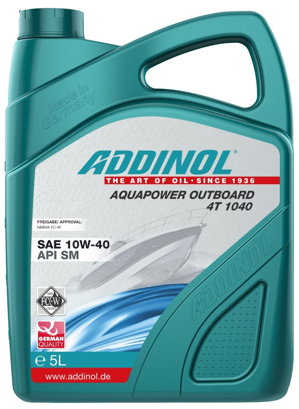 ADDINOL Олія AQUAPOWER OUTBOARD 4T 1040 5л