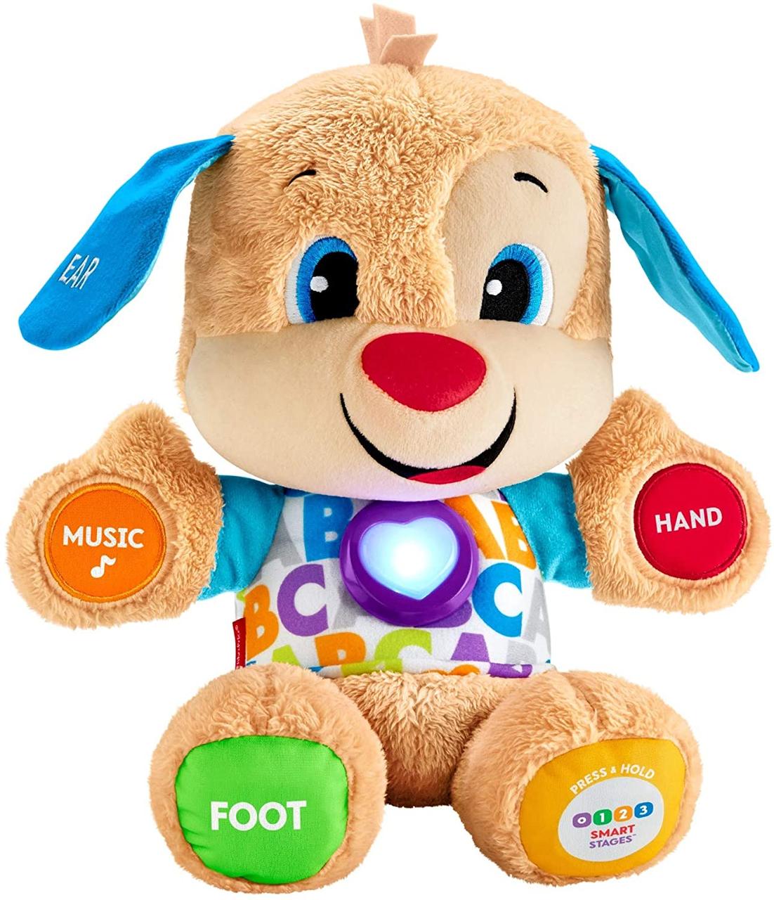 Інтерактивна іграшка Розумний цуценя Фішер Прайс Fisher-Price Laugh & Learn Smart Stages Puppy FDF21