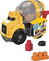 Конструктор Бетономешалка Мега Блокс Mega Bloks CAT Cement Mixer (9 дет) GFG11