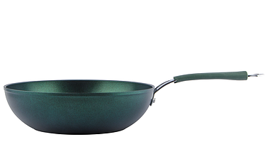 Сковорідка 'EMERALD' WOK 28x8,0 cм TITANIUM PRO, PEPPER