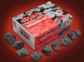 Камінь Олівіновий Діабаз колотий 10-15 см 20 кг (Фінляндія), фото 1