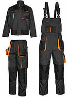 Рабочая одежда ArtMaster, комплект из куртки, штанов и комбинезона CLASSIC J+B+T