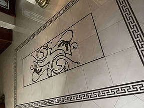 Гідроабразивна порізка декоративних елементів з керамограніту  1