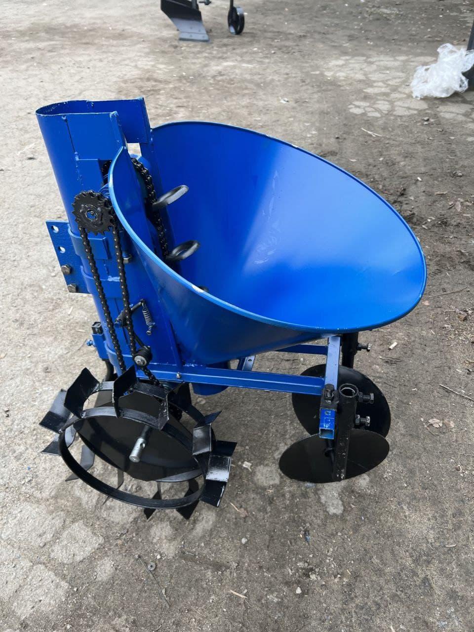 Картоплесаджалка для мотоблоки ТМ АРА (35 л, бункер для добрив), фото 1