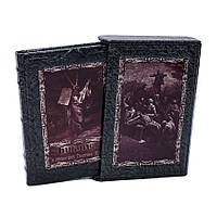 Библия с гравюрами Гюстава Доре в футляре книга в кожаном переплете BG1039