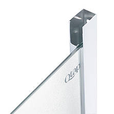 Душова кабіна 80x80x197 см розсувна Qtap Presto, матове скло, низький піддон 90x90x12 см + сифон, фото 3