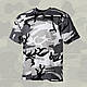 Футболка чоловіча "Streetstyle" камуфляж — URBAN бавовна 100% щільний 140-145 g/m2 MFH Німеччина розмір S, фото 4