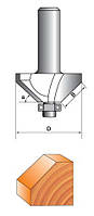 Фреза ГЛОБУС 1022 D30 крайкова конусна