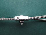 Затискач одинарний SIMPLEX, нержавіюча сталь А4 (AISI 316)., фото 8