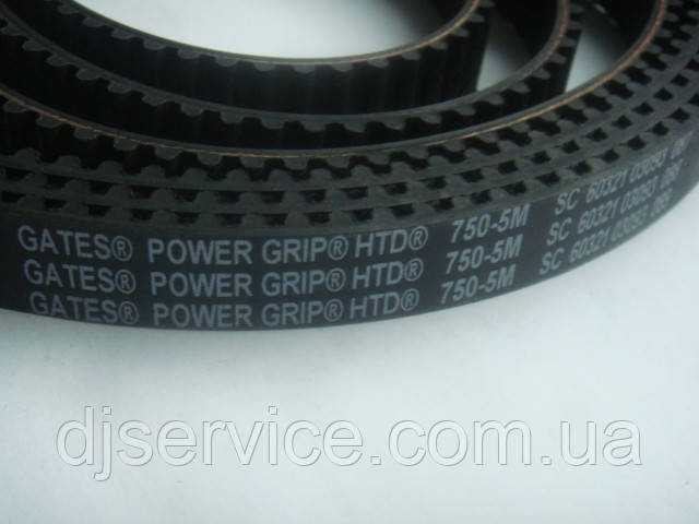 Купить Ремень зубчатый GATES POWER GRIP (USA) HTD750 5m 15мм для Huter ...