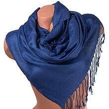 Женский палантин из пашмины Eterno синий