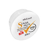 Цукрова паста для шугаринга екстра Extra 300+50г Silk&Soft