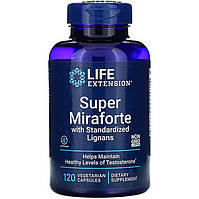 Комплекс с лигнанами для мужчин Life Extension "Super Miraforte with Standardized Lignans" (120 капсул)