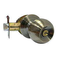 Ручка с ключом Sigma для межкомнатных дверей двухсторонняя (бронза)