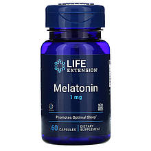 Мелатонін Life Extension "Melatonin" 1 мг (60 капсул)