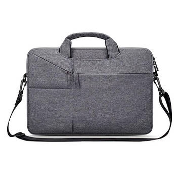 Сумка для ноутбука 15-16", Pocketbag, Dark Grey