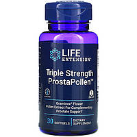 Простаполлен для мужского здоровья Life Extension "ProstaPollen Triple Strength" (30 капсул)