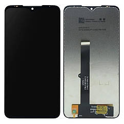 Дисплей (екран) Motorola One Macro XT2016-1, XT2015 з тачскріном (чорний)