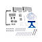 Набір Qtap душова кабіна Virgo CRM1099AC8 Clear 2020x900x900 мм + піддон Robin 309912C 90x90x12 см із сифоном, фото 10