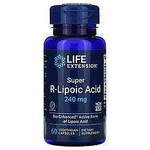 R-ліпоєва кислота Life Extension "Super R-Lipoic Acid" 240 мг (60 капсул)