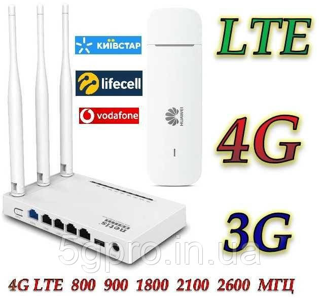 Отличный комплект для дома или офиса Huawei e3372h-320 и роутер Netis mw5230