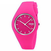 Женские наручные часы Skmei Rubber 9068 Розовый
