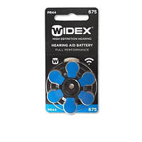 Батарейки для слуховых аппаратов Widex, Британия 675