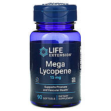 Лікопен Life Extension "Mega Lycopene" 15 мг (90 гелевих капсул)