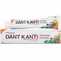 Зубная паста Дент Канти, Патанджали / Dant Kanti Dental Cream (Regular), Patanjali, 100 г.,