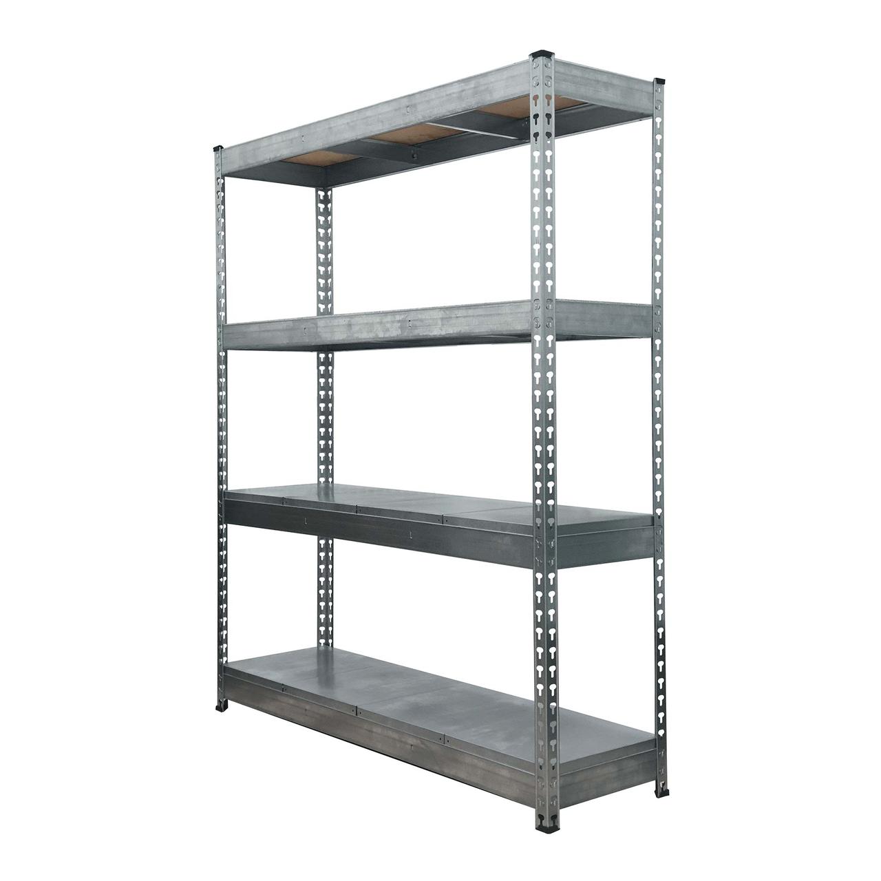 Стелаж 180x160x70см 4 полиці ДСП або МЕТАЛ металевий збірний, фото 1