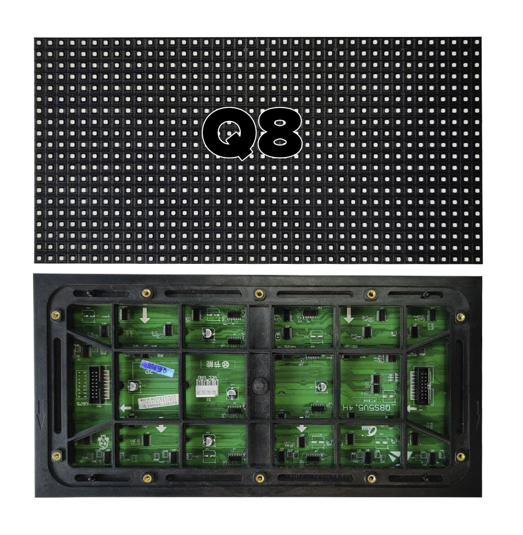 LED модуль Q8 Pro SMD3535 Qiangli P8 SMD RGB повнокольоровий зовнішній для вуличного led экрана