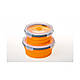 Контейнер складаний з кришкою-засувкою Tramp (550ml) orange, фото 6