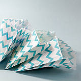 Пакети паперові подарункові 170*30*230 мм Крафт-пакети для цукерок Виготовлення паперових пакетів з малюнком, фото 7