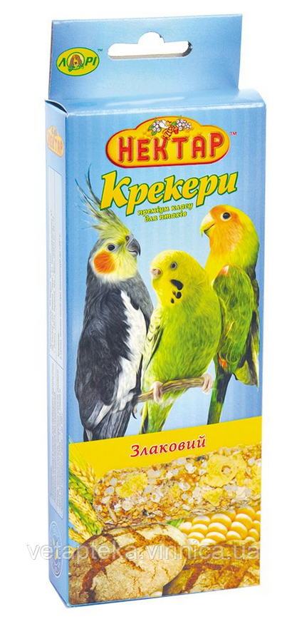 Корм Крекер злаковий для папуг №2, 50г, фото 1