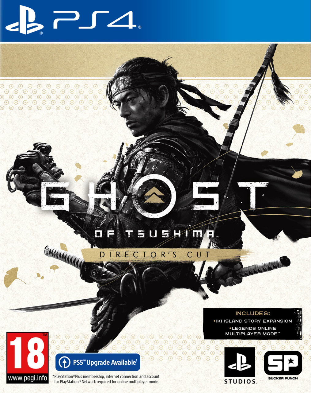 Гра Ghost of Tsushima director's Cut, PlayStation 4 (PS4), російська версія