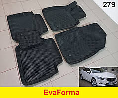 3D килимки EvaForma на Mazda 6 '13- GJ, килимки ЕВА
