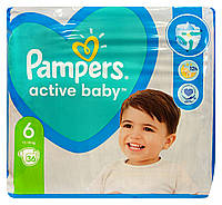 Подгузники Pampers Active Baby 6 (13-18 кг) - 36 шт.