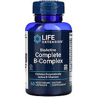 Комплекс витаминов группы В, Life Extension "BioActive Complete B-Complex" (60 капсул)
